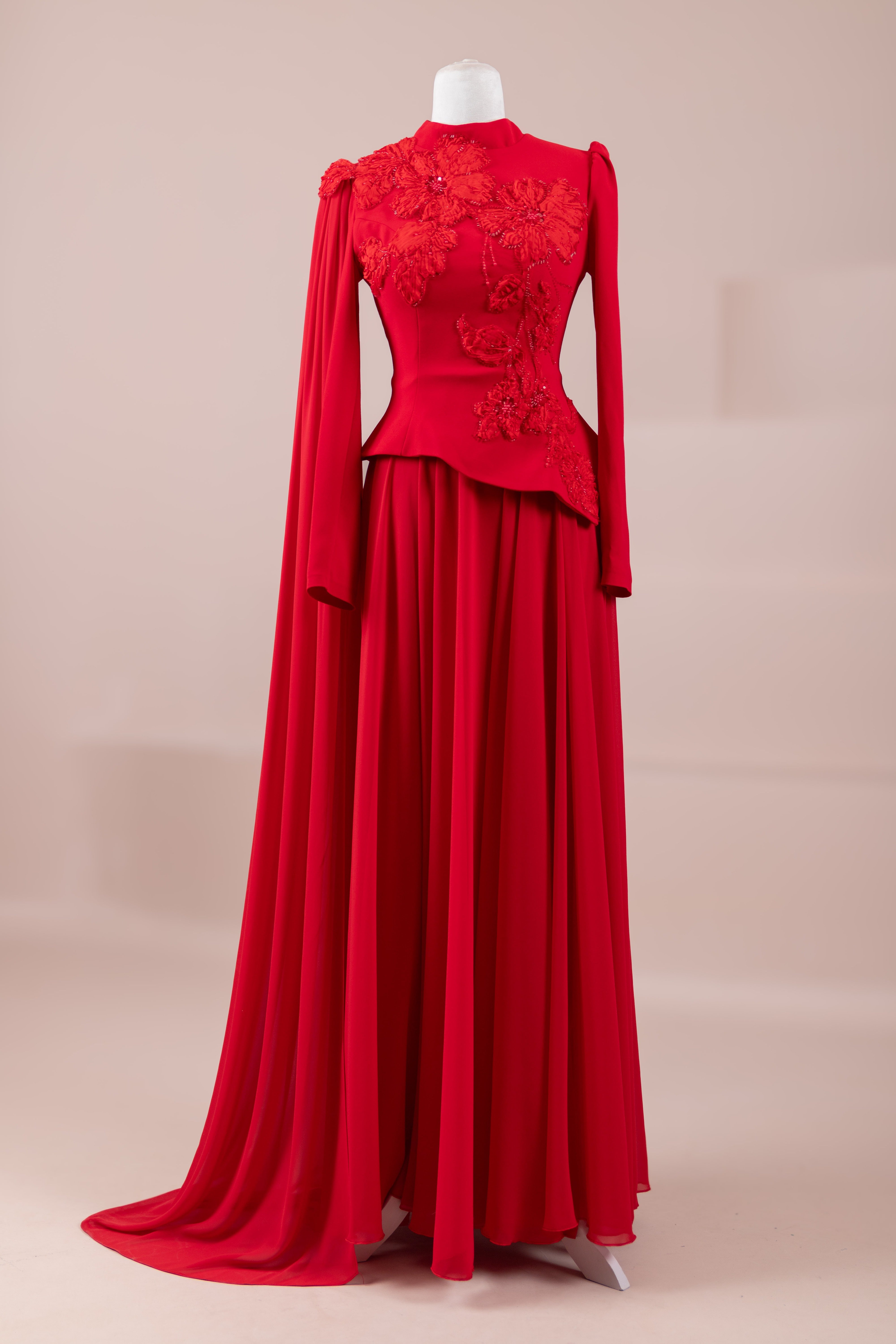 Dreza Tesettür Abendkleid