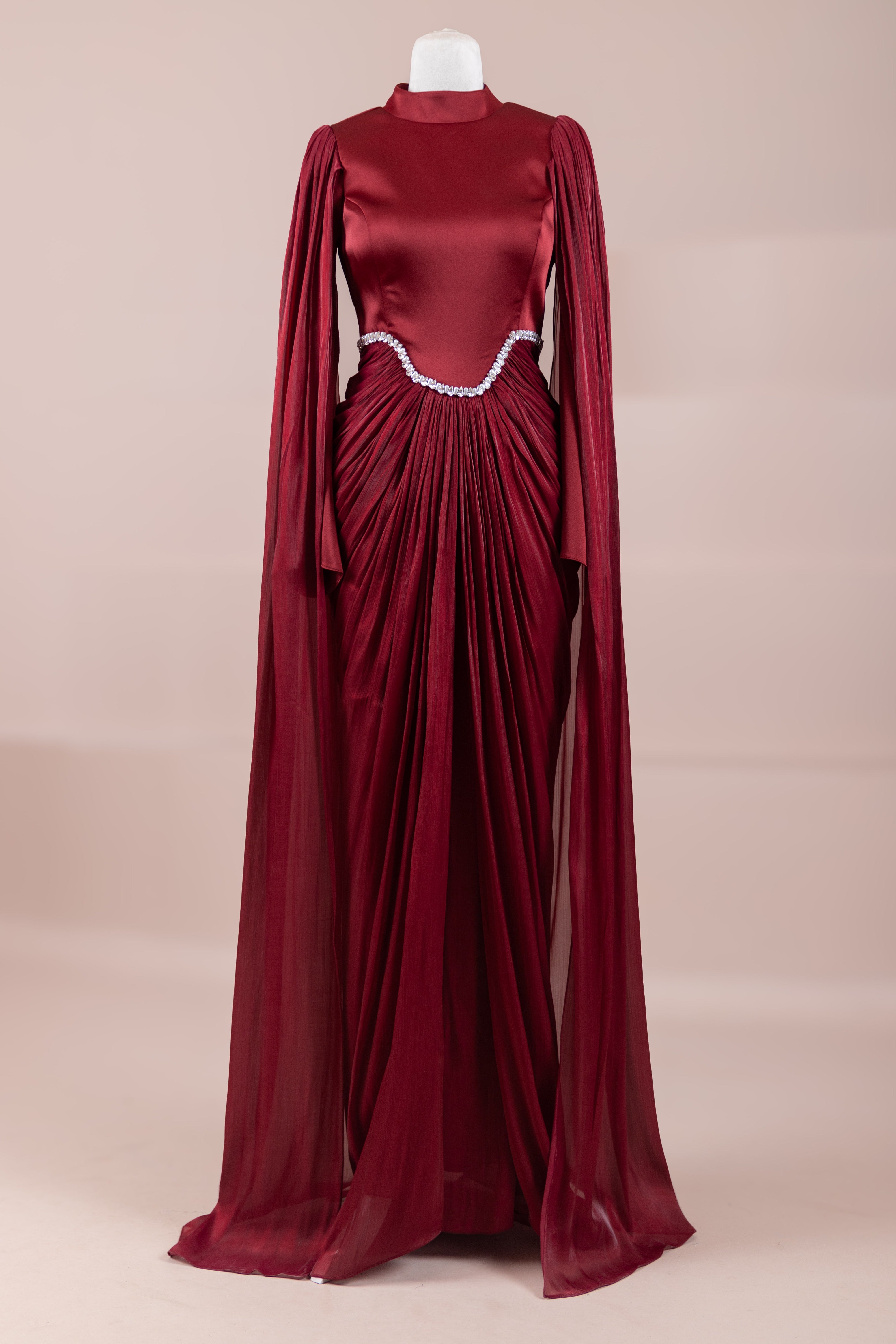 Belin Tesettür Abendkleid