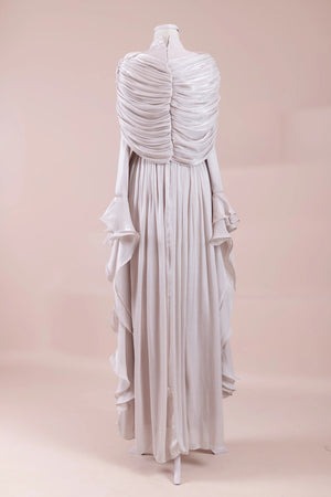 Aréa Tesettür Abiye - FioraofDress - tesettur - abiye - bejj - 38 - hijab - evening - dress