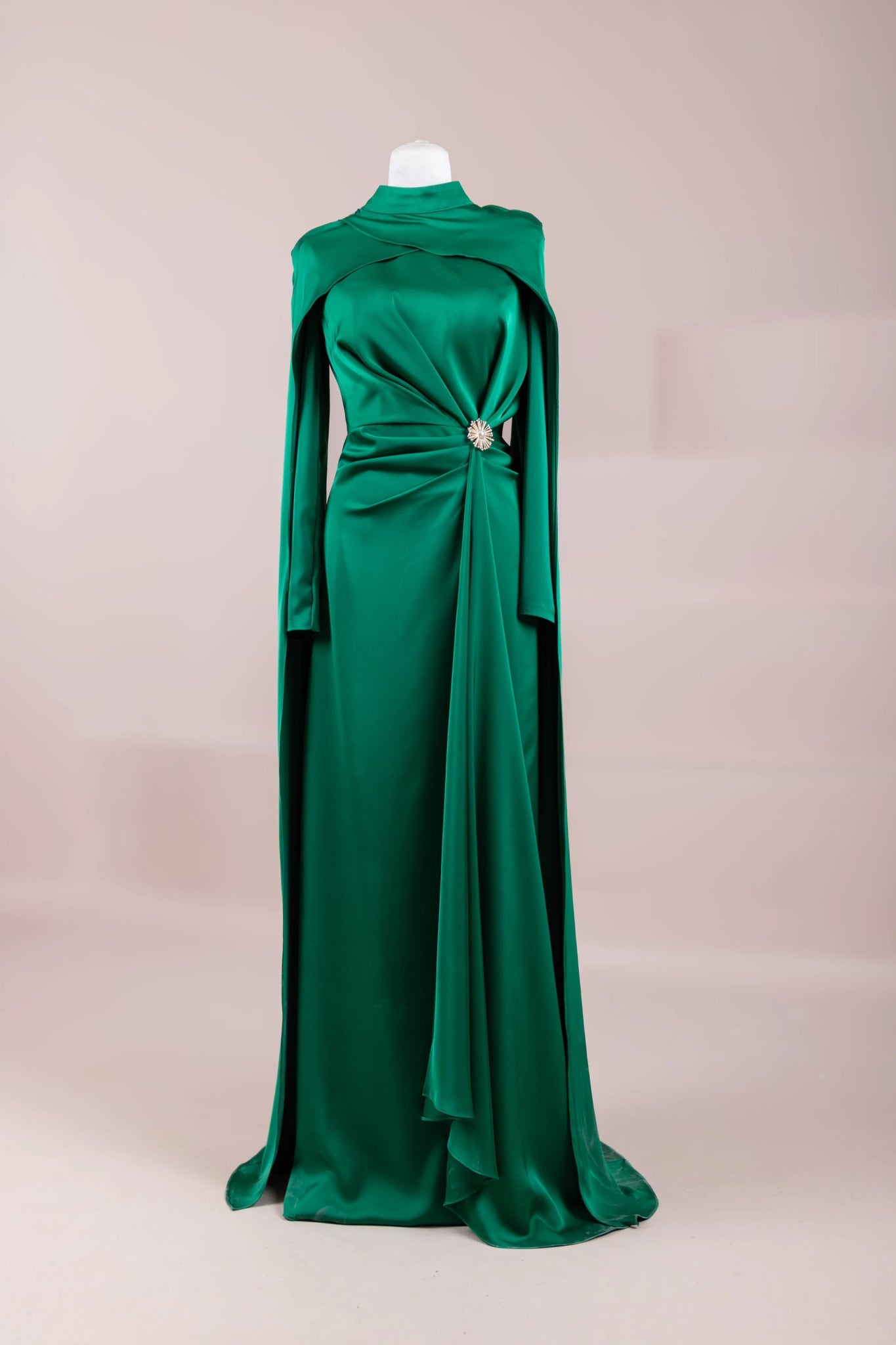 Ayza Tesettür Abiye - FioraofDress - tesettur - abiye - zümrüt - 38 - hijab - evening - dress