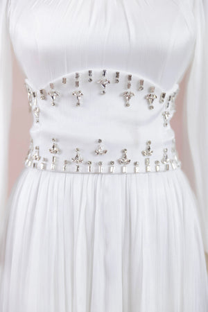 Belora Tesettür Abiye - FioraofDress - tesettur - abiye - Beyaz - 38 - hijab - evening - dress