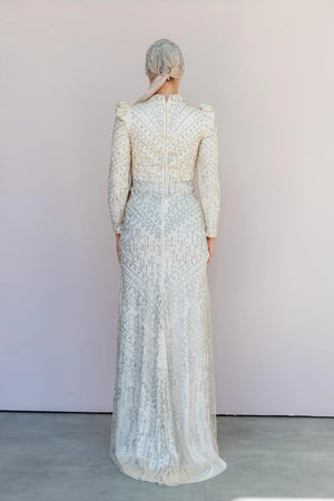 Diamont Tesettur Abiye - FioraofDress - tesettur - abiye - bejj - 36 - hijab - evening - dress