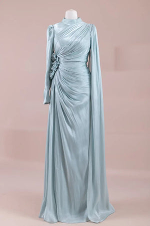 Elisa Tesettür Abiye - FioraofDress - tesettur - abiye - Yeşil - 38 - hijab - evening - dress