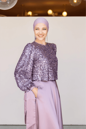 Ferce Tesettür Abiye - FioraofDress - tesettur - abiye - 44 - LİLAA - hijab - evening - dress