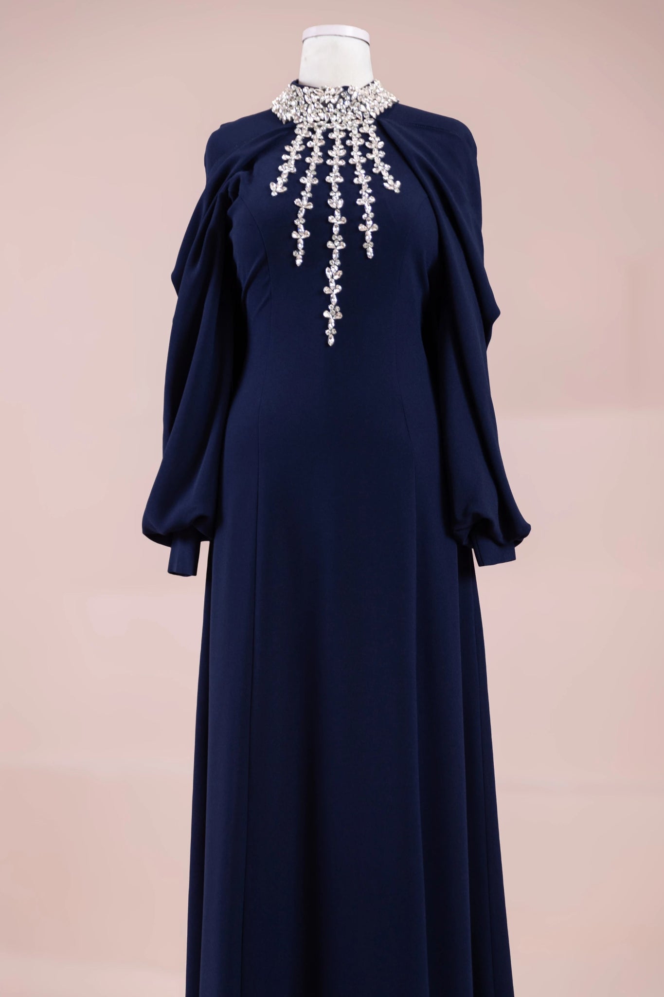 Gıla Tesettür Abiye - FioraofDress - tesettur - abiye - lacivert - 38 - hijab - evening - dress