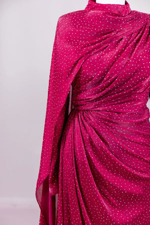 Glory Tesettür Abiye - FioraofDress - tesettur - abiye - BORDO - 38 - hijab - evening - dress