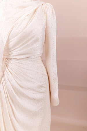 Glory Tesettür Abiye - FioraofDress - tesettur - abiye - krem - 38 - hijab - evening - dress