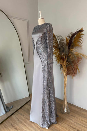 Hailey Abiye - FioraofDress - tesettur - abiye - 48 - zümrüt - hijab - evening - dress