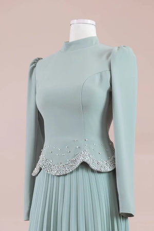 Velor Tesettur Abiye.