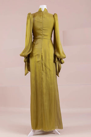 Laru Tesettür Abiye - FioraofDress - tesettur - abiye - Çimen yeşili - 38 - hijab - evening - dress