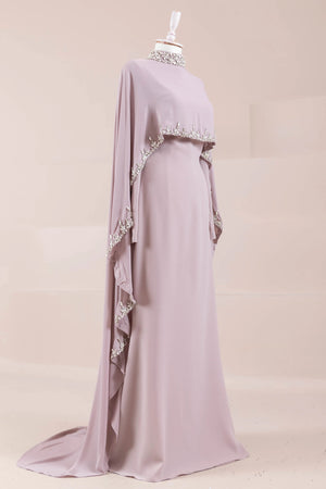 Layali Tesettür Abiye - FioraofDress - tesettur - abiye - lila - 40 - hijab - evening - dress