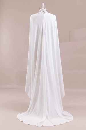 Layali Tesettür Abiye - FioraofDress - tesettur - abiye - Beyaz - 40 - hijab - evening - dress