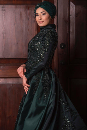 Lia Tesettür Abiye - FioraofDress - tesettur - abiye - 48 - hijab - evening - dress