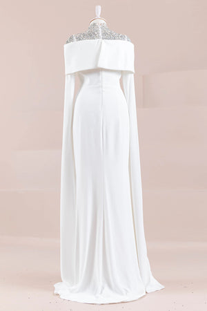 Lirae Tesettür Abiye - FioraofDress - tesettur - abiye - Beyaz - 36 - hijab - evening - dress