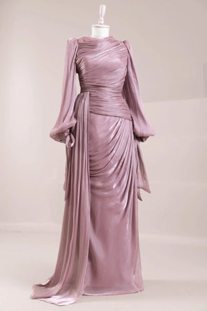 Lotus Tesettür Abiye - FioraofDress - tesettur - abiye - LİLAA - 38 - hijab - evening - dress