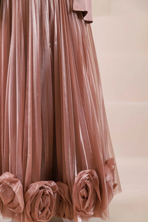 Rozya Tesettür Abiye - FioraofDress - tesettur - abiye - rose - 38 - hijab - evening - dress