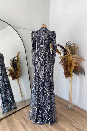 Selvi Tesettür Abiye - FioraofDress - tesettur - abiye - 48 - hijab - evening - dress