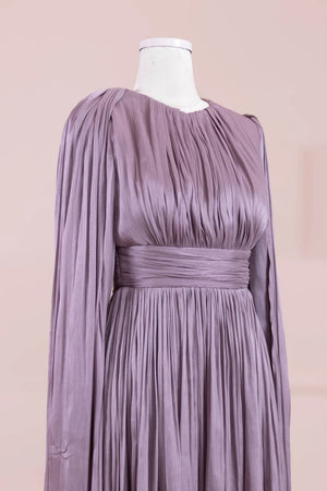 Seya Tesettür Abiye Ve Şalı - FioraofDress - tesettur - abiye - MOR - 38 - hijab - evening - dress