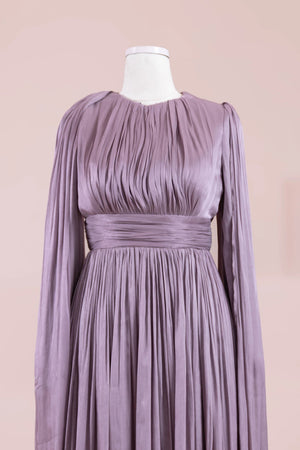 Seya Tesettür Abiye Ve Şalı - FioraofDress - tesettur - abiye - MOR - 38 - hijab - evening - dress