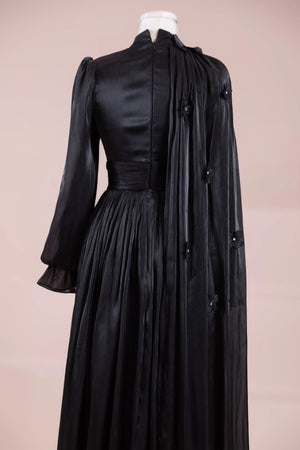 Sivra Tesettür Abiye - FioraofDress - tesettur - abiye - Siyahh - 38 - hijab - evening - dress