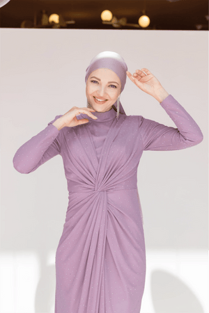 Zarif Tesettür Abiye - FioraofDress - tesettur - abiye - 44 - Pudra - hijab - evening - dress