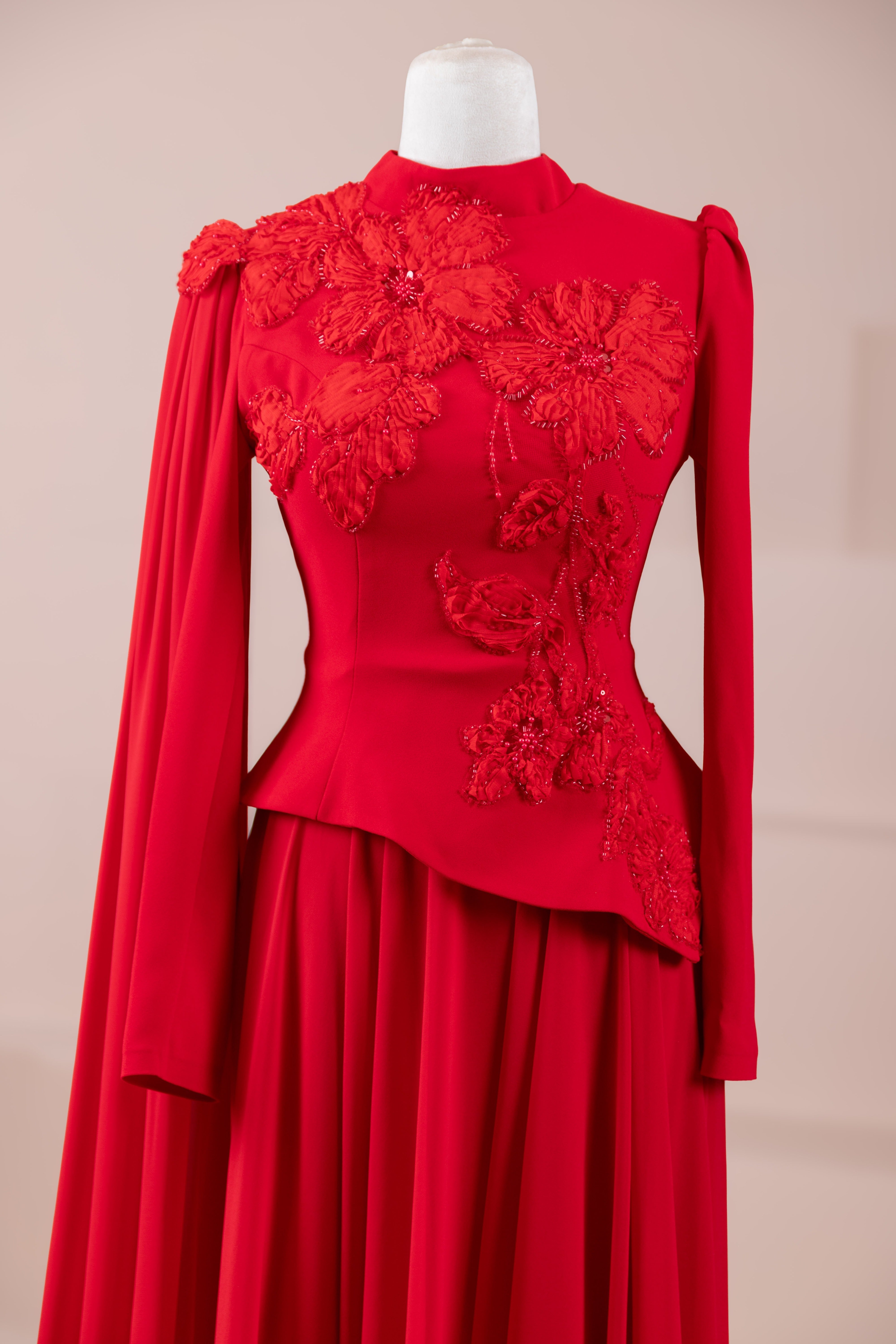 Dreza Tesettür Abendkleid