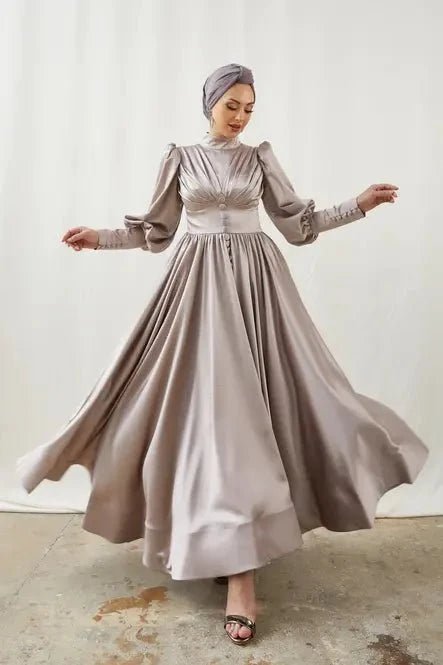 Alara Vizon Tesettür Abiye - FioraofDress - tesettur - abiye - 44 - hijab - evening - dress