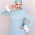 Allegra Tesettür Abiye - FioraofDress - tesettur - abiye - 44 - mint - hijab - evening - dress
