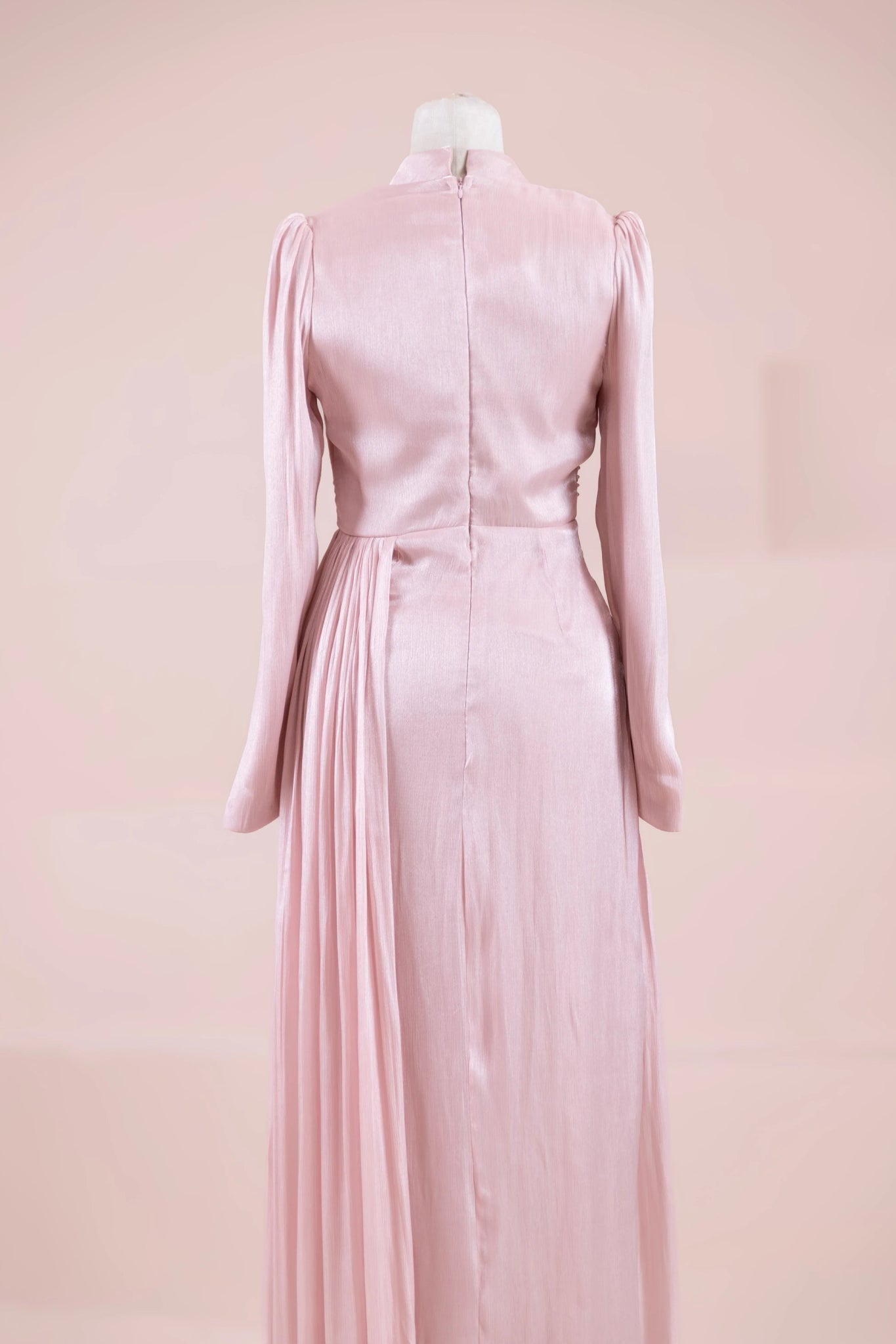 Amaris Tesettür Abiye - FioraofDress - tesettur - abiye - Pudra - 38 - hijab - evening - dress