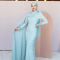 Anetta Tesettür Abiye - FioraofDress - tesettur - abiye - 46 - Su Yeşili - hijab - evening - dress