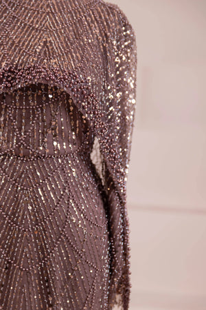 Arde Tesettür Abiye - FioraofDress - tesettur - abiye - Mocha - 38 - hijab - evening - dress