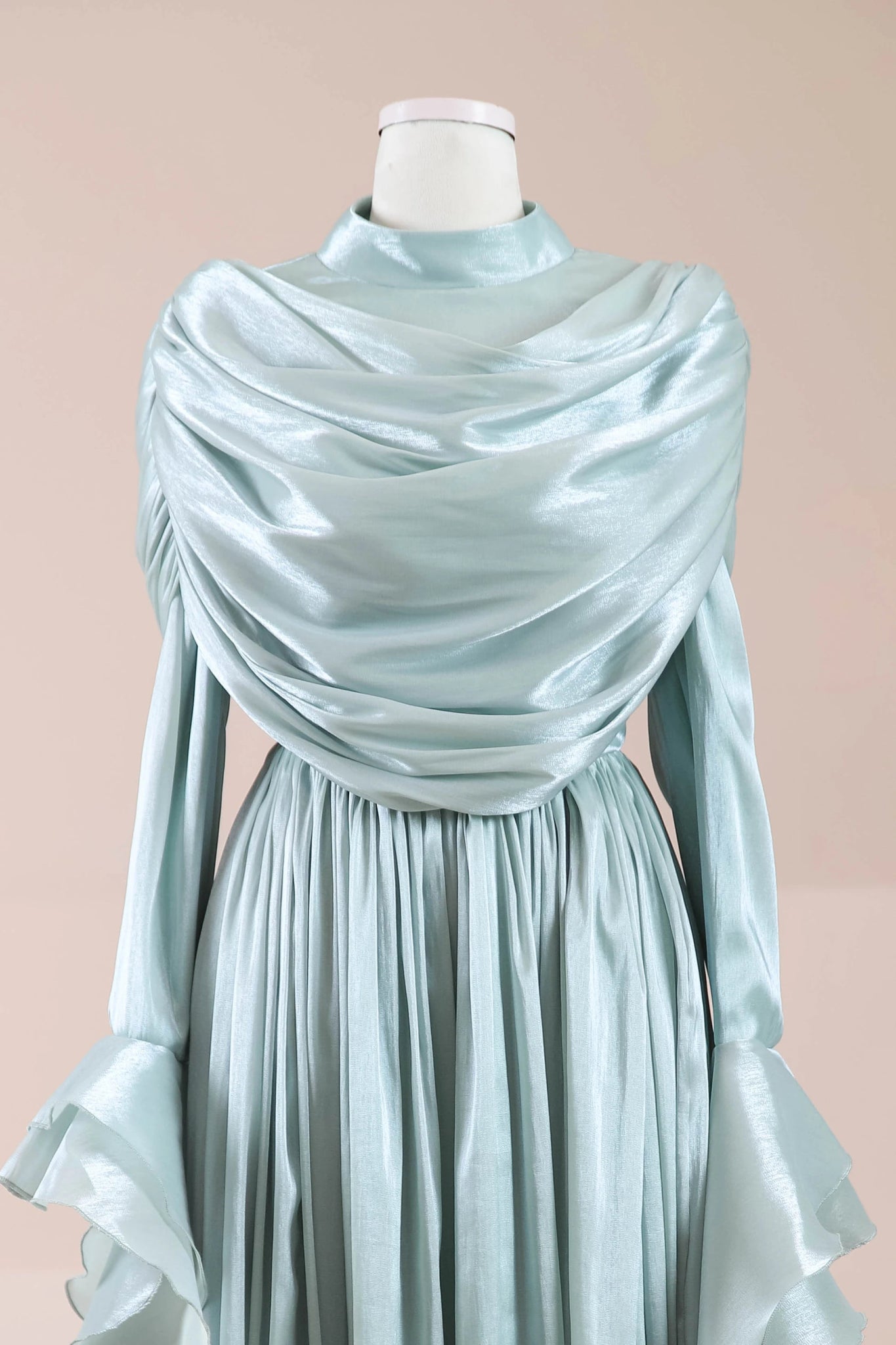 Arvia Tesettür Abiye - FioraofDress - tesettur - abiye - MİNT - 36 - hijab - evening - dress