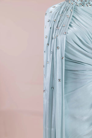 Aven Tesettür Abiye - FioraofDress - tesettur - abiye - mint yeşili - 38 - hijab - evening - dress