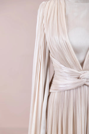 Ayrez Tesettür Abiye - FioraofDress - tesettur - abiye - Taş Renk - 38 - hijab - evening - dress