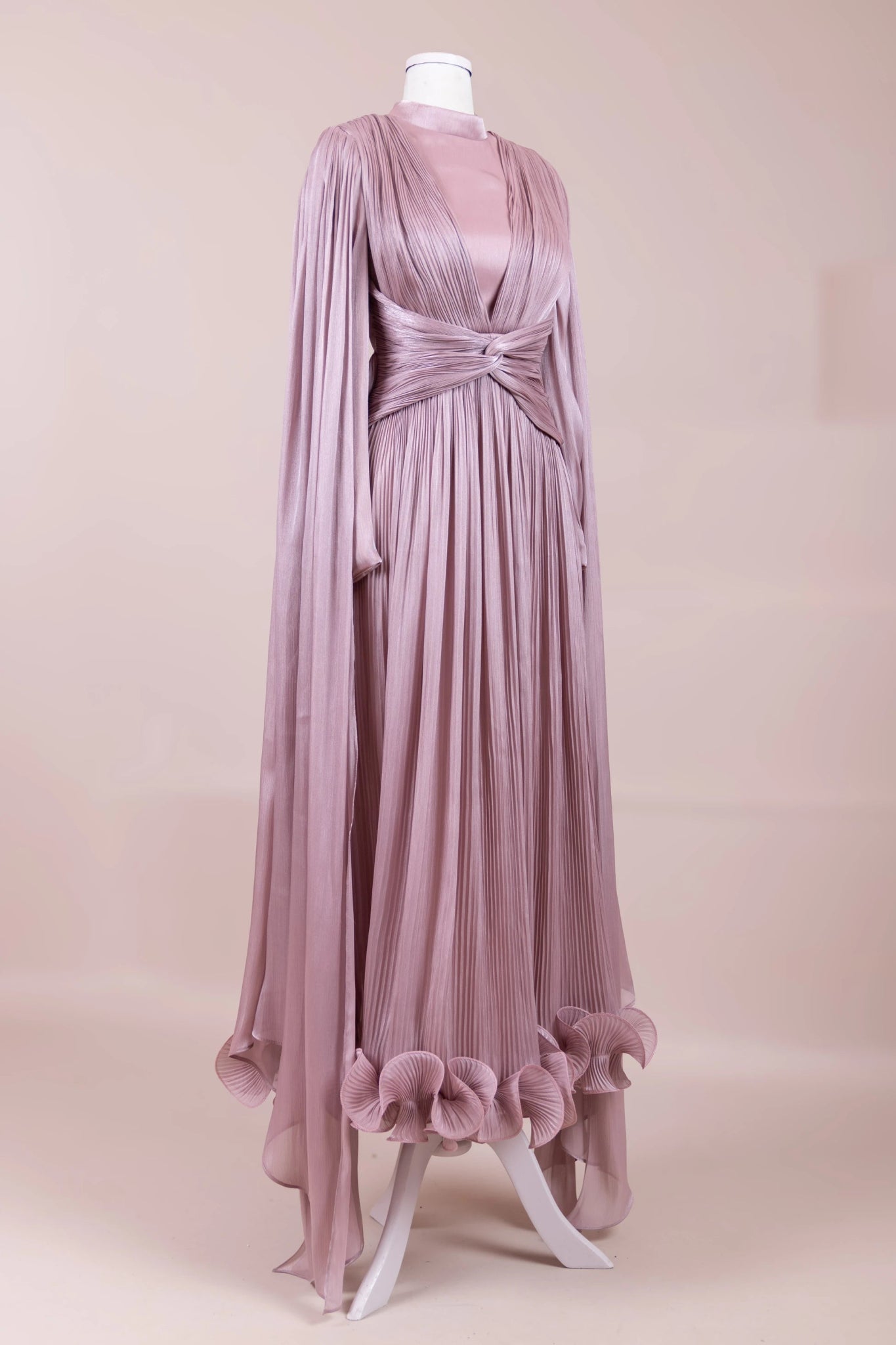 Ayrez Tesettür Abiye - FioraofDress - tesettur - abiye - rose - 38 - hijab - evening - dress