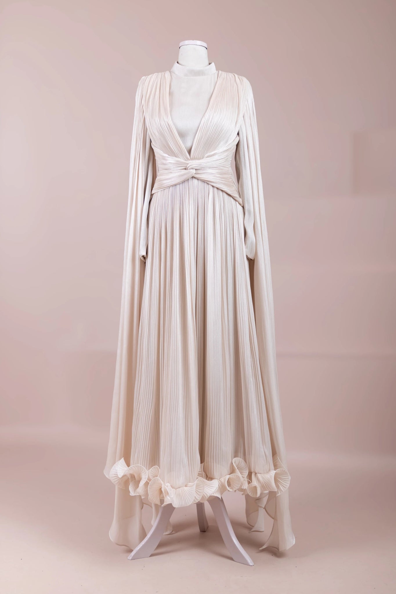 Ayrez Tesettür Abiye - FioraofDress - tesettur - abiye - Taş Renk - 38 - hijab - evening - dress