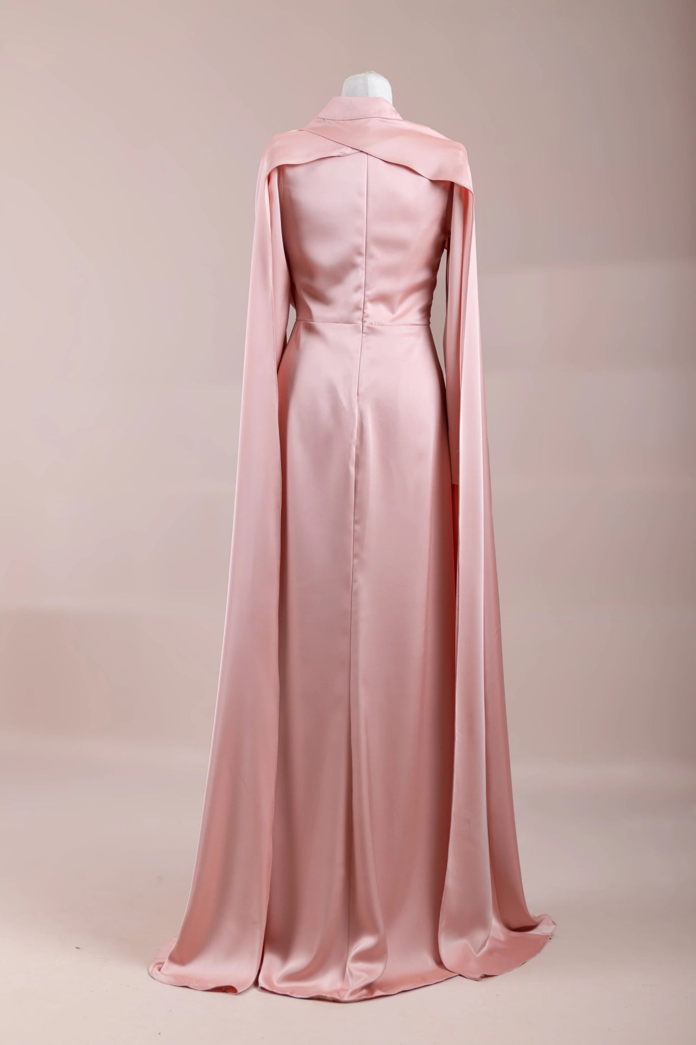 Ayza Tesettür Abiye - FioraofDress - tesettur - abiye - Pudra - 38 - hijab - evening - dress