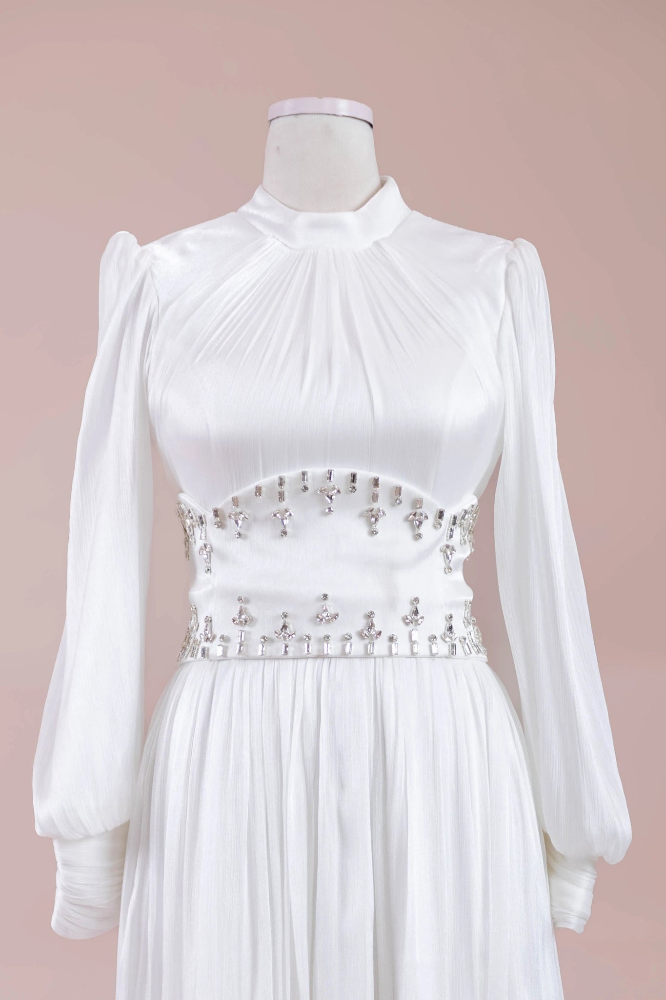 Belora Tesettür Abiye - FioraofDress - tesettur - abiye - Beyaz - 38 - hijab - evening - dress