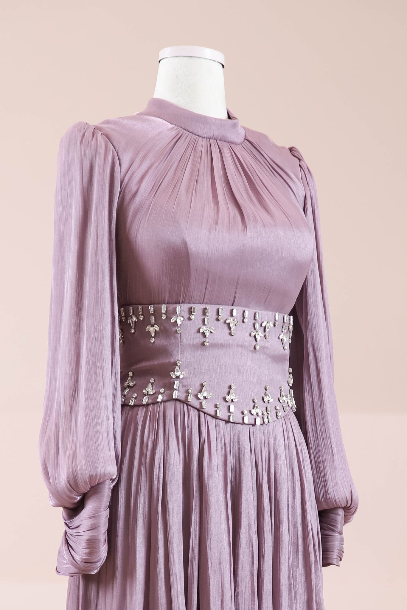 Belora Tesettür Abiye - FioraofDress - tesettur - abiye - MOR - 38 - hijab - evening - dress