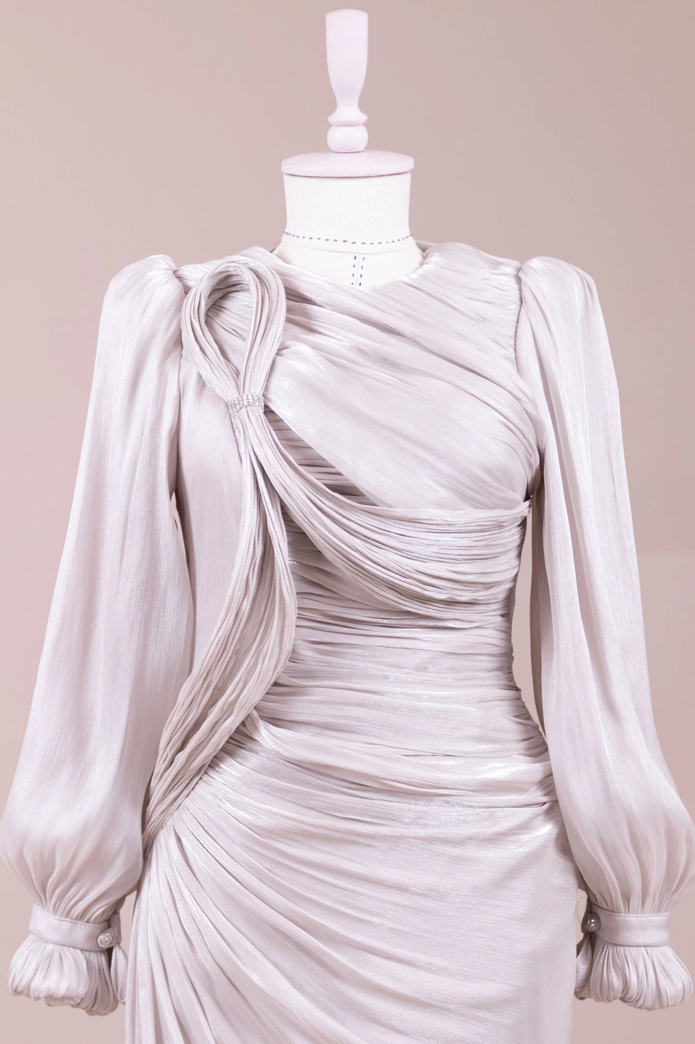 Bloom Tesettür Abiye - FioraofDress - tesettur - abiye - Taş - 38 - hijab - evening - dress