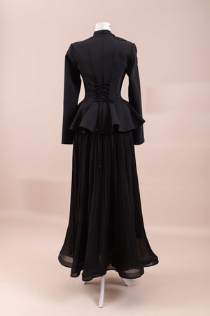 Callista Tesettür Abiye - FioraofDress - tesettur - abiye - Siyah - 36 - hijab - evening - dress