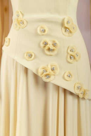 Çeliva Tesettür Abiye - FioraofDress - tesettur - abiye - Safran - 40 - hijab - evening - dress