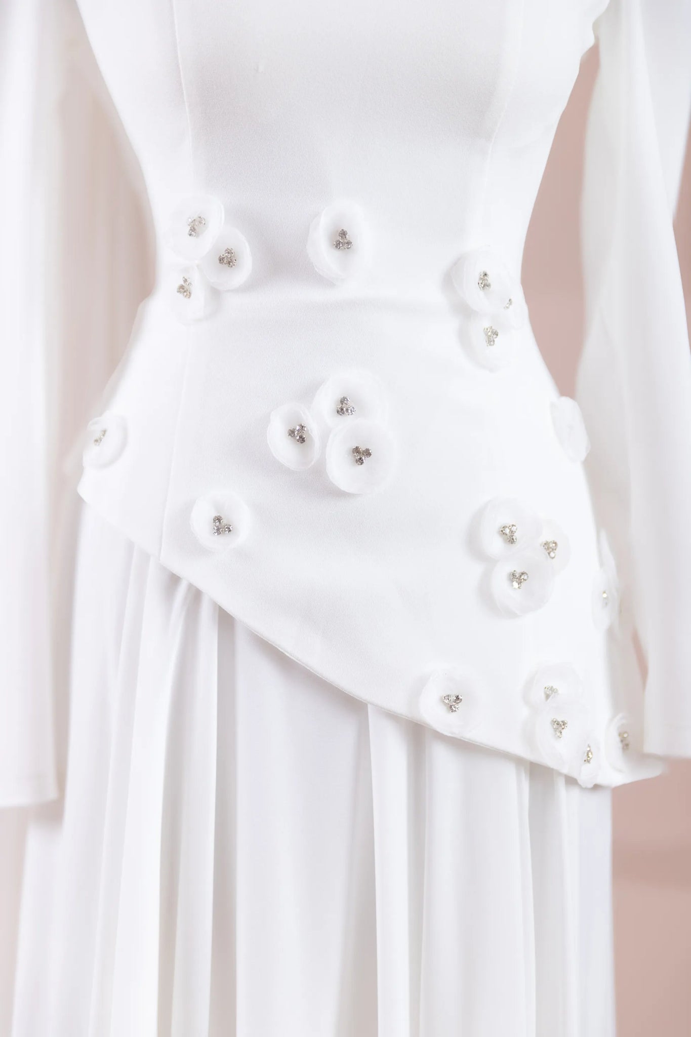 Çeliva Tesettür Abiye - FioraofDress - tesettur - abiye - Beyaz - 38 - hijab - evening - dress