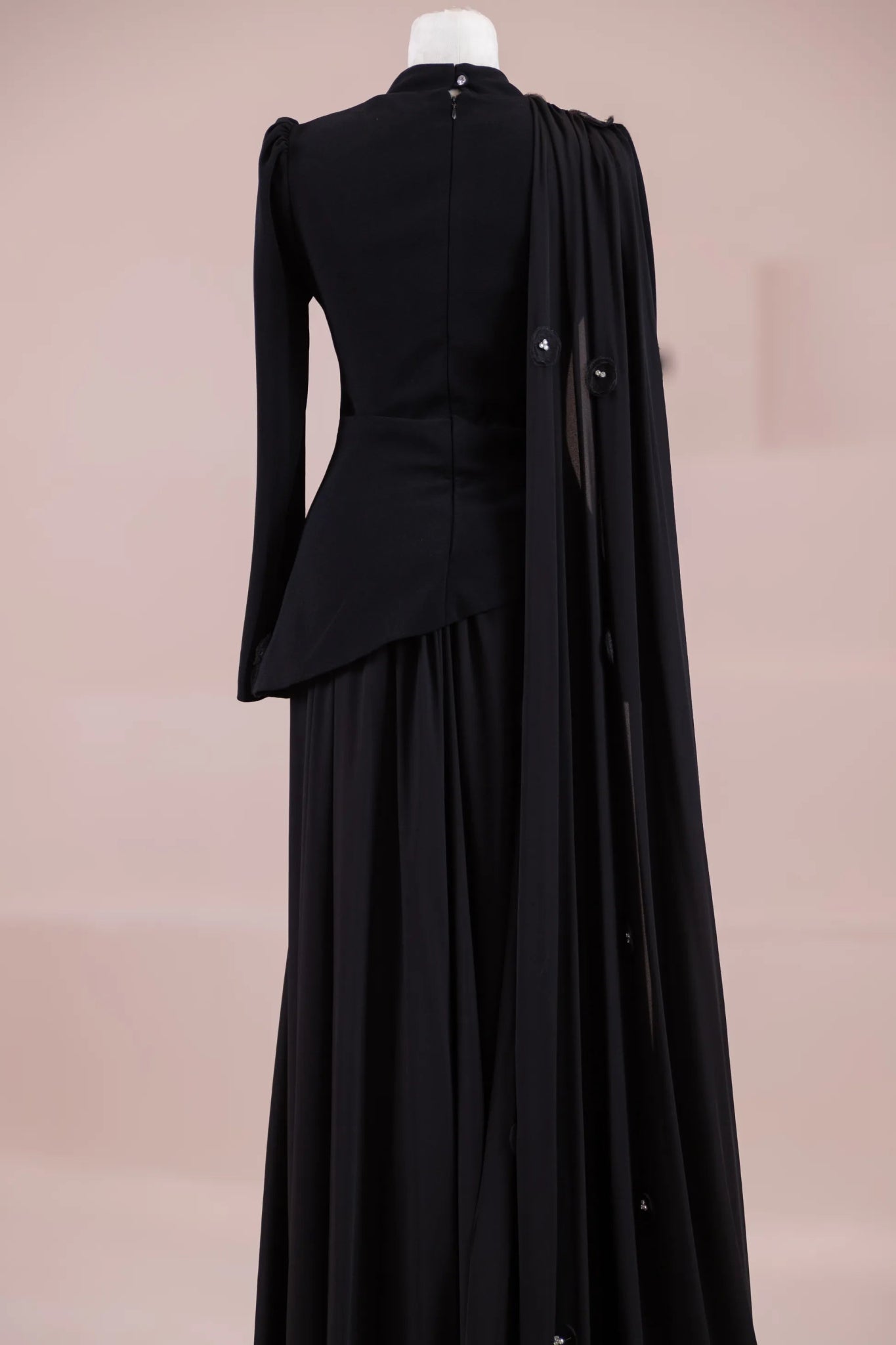 Çeliva Tesettür Abiye - FioraofDress - tesettur - abiye - Siyahh - 38 - hijab - evening - dress