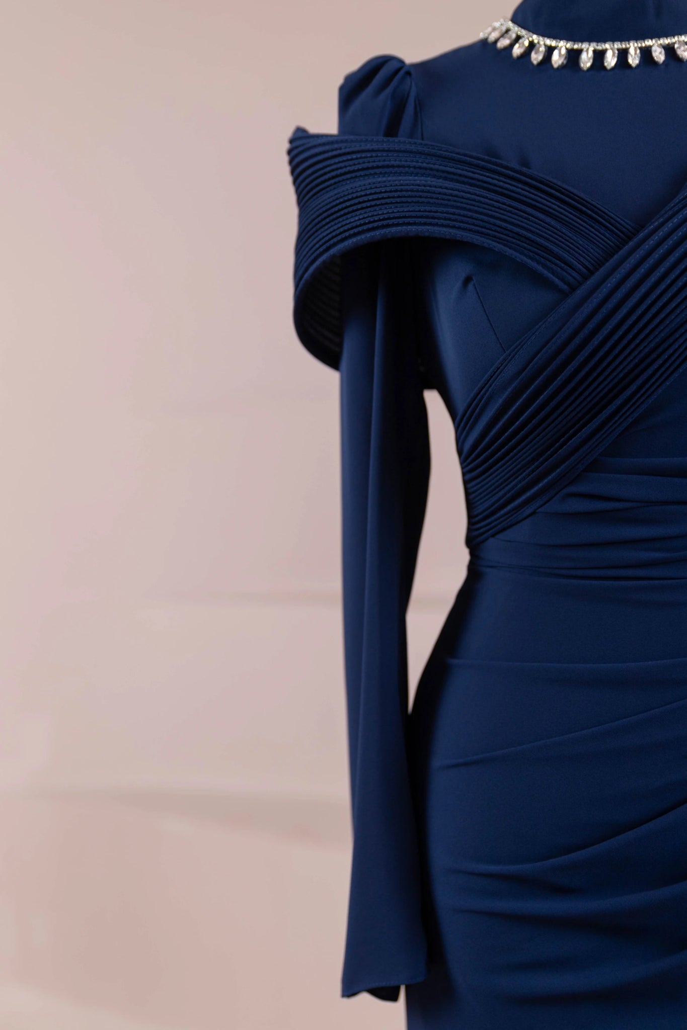 Charm Tesettür Abiye - FioraofDress - tesettur - abiye - lacivert - 36 - hijab - evening - dress