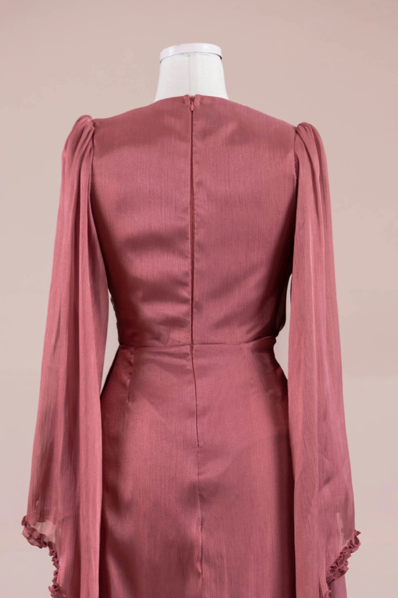 Dera Tesettür Abiye - FioraofDress - tesettur - abiye - Berry - 38 - hijab - evening - dress