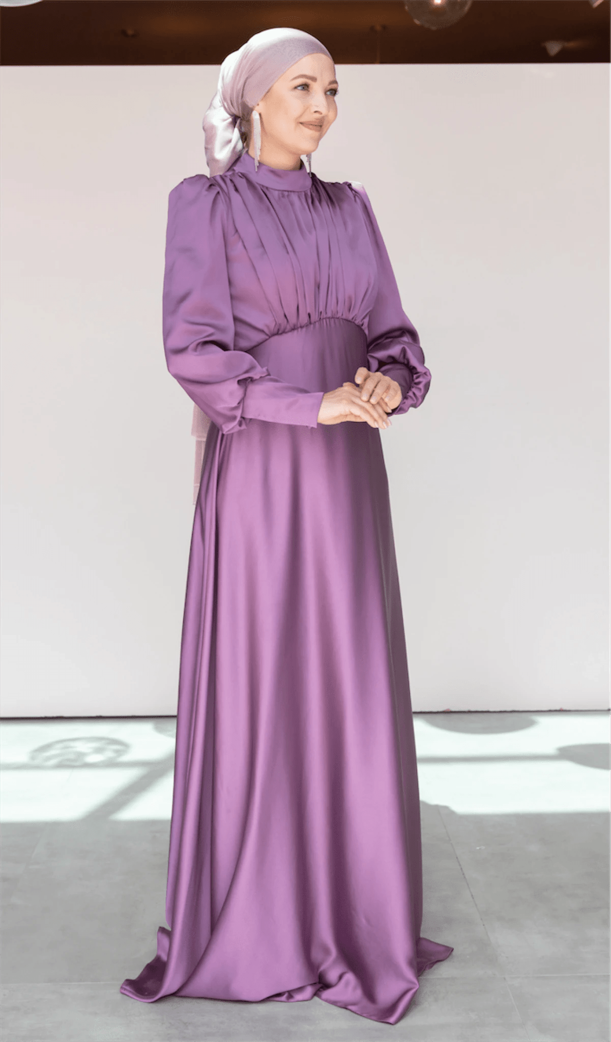Dilay Tesettür Abiye - FioraofDress - tesettur - abiye - 46 - LİLAA - hijab - evening - dress
