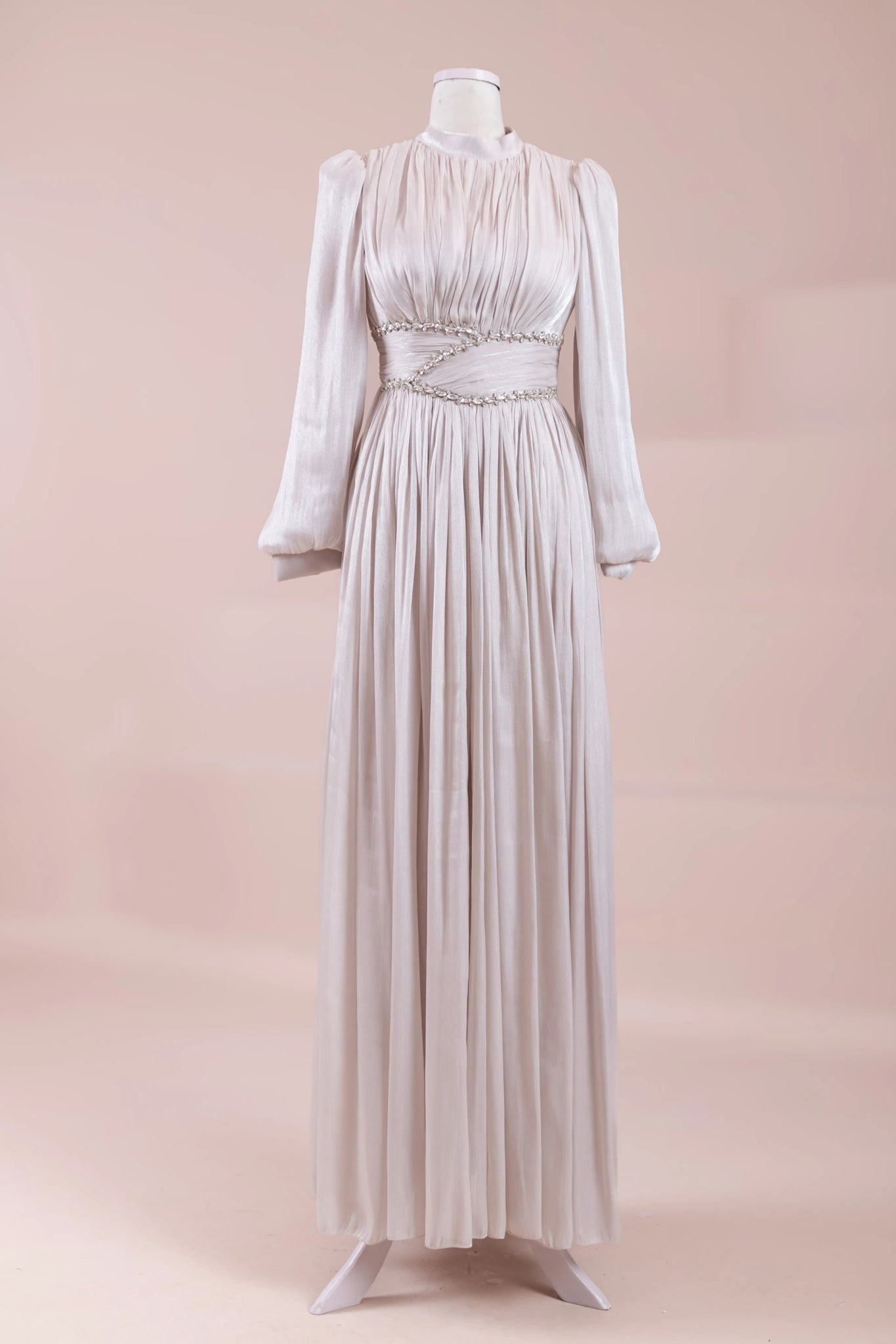 Elin Tesettür Abiye - FioraofDress - tesettur - abiye - bejj - 38 - hijab - evening - dress