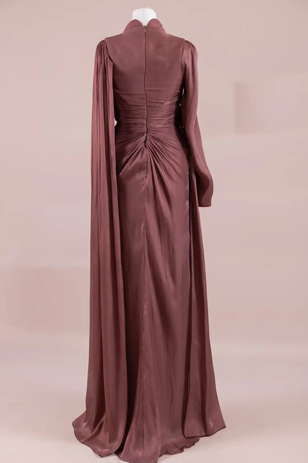 Elisa Tesettür Abiye - FioraofDress - tesettur - abiye - Kahverengi - 38 - hijab - evening - dress