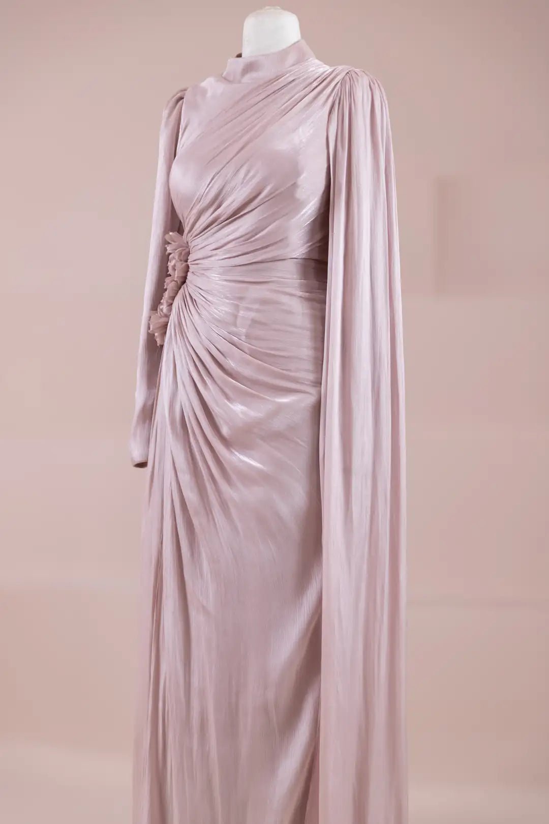 Elisa Tesettür Abiye - FioraofDress - tesettur - abiye - Pembe - 38 - hijab - evening - dress